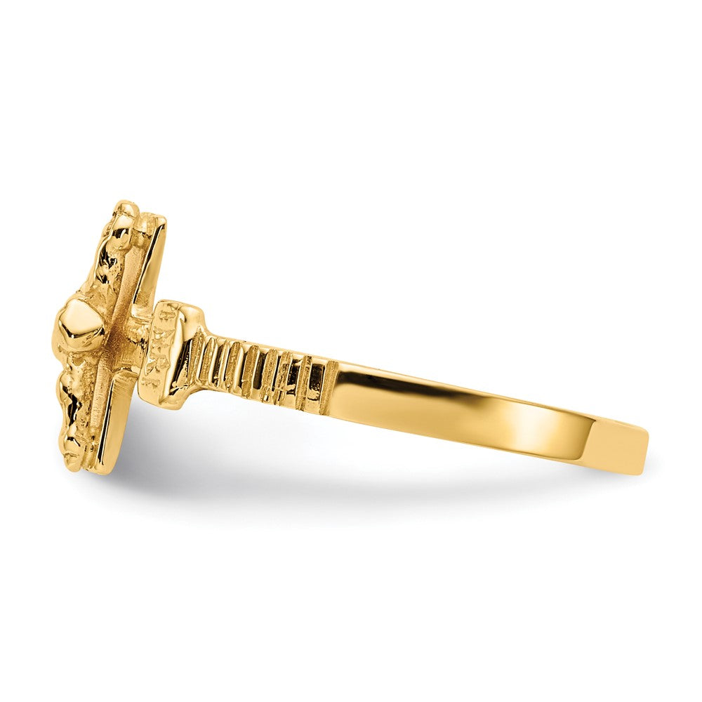 Gold Polished Religious Rings