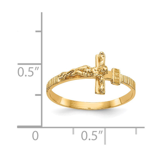 Gold Polished Religious Rings