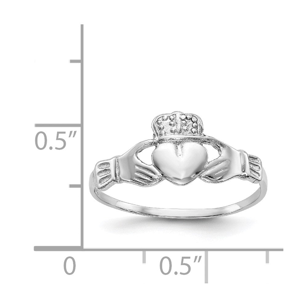 Gold Polished Claddagh Rings