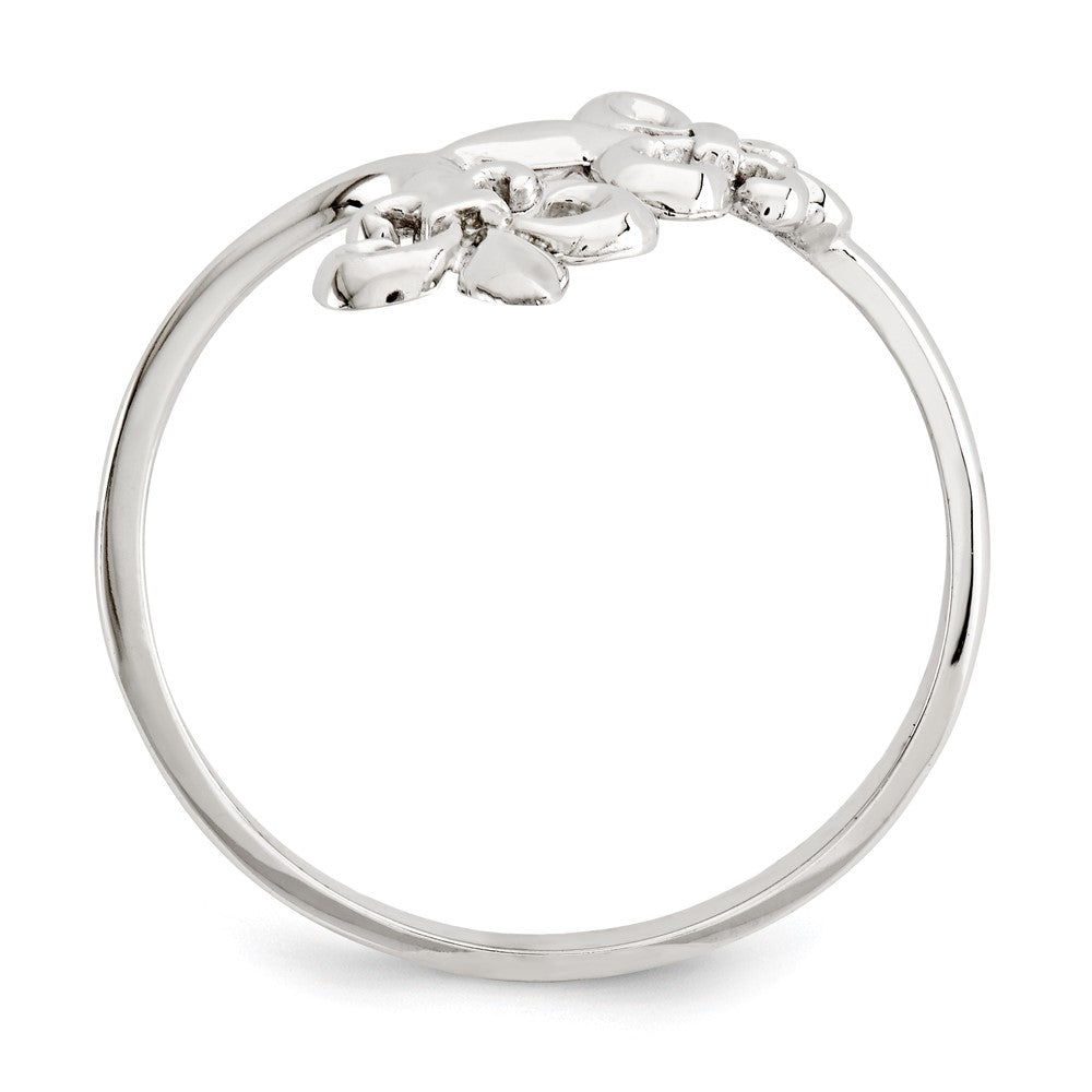 Gold Polished Fleur De Lis Rings
