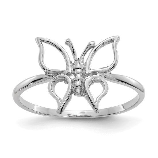 Gold Polished Butterfly Rings