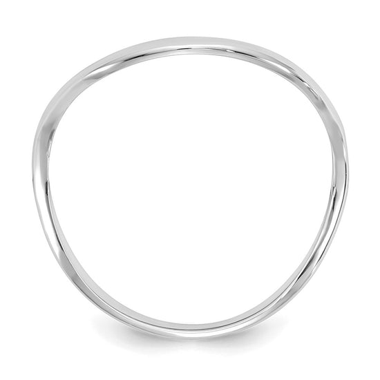 Gold Polished Wave Thumb Rings