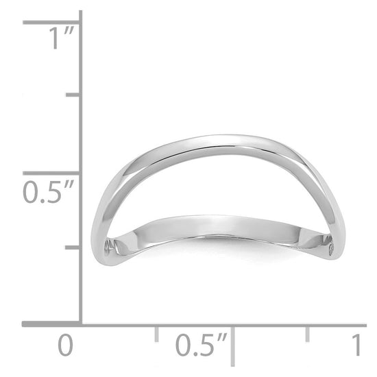 Gold Polished Wave Thumb Rings