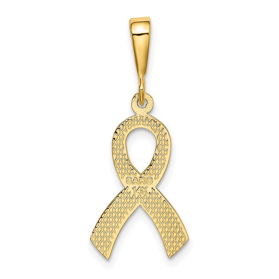 Gold Polished Awareness Pendants