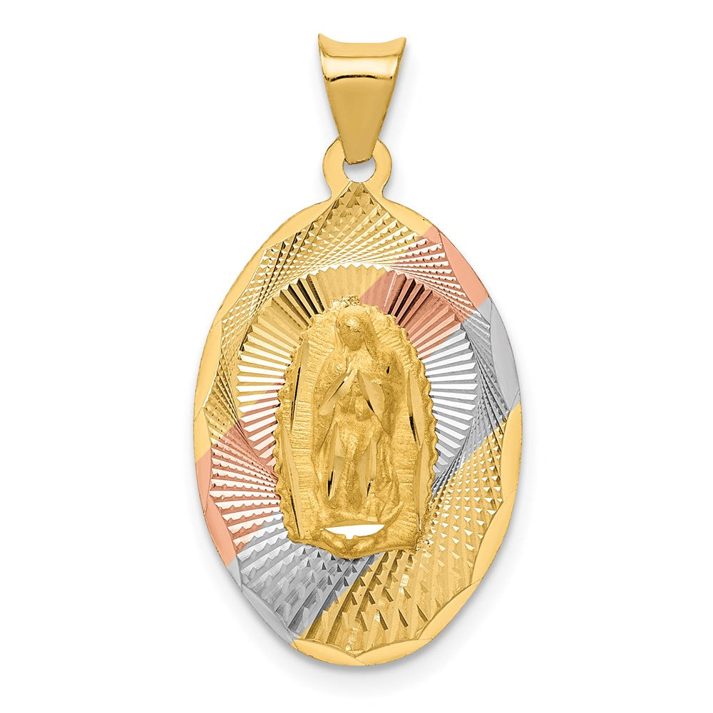 Gold Our Lady of Guadalupe Pendants