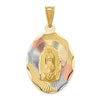 Gold Our Lady of Guadalupe Pendants