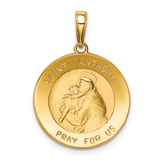 Gold St. Anthony Pendants