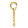 14K Polished 2-Piece Break Apart Angel Wings Pendants