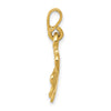 Gold Polished Clover Pendants