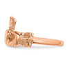 Gold Polished Claddagh Rings
