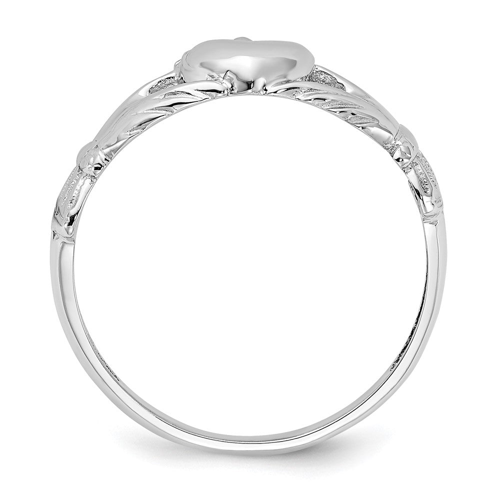 Gold Polished Claddagh Rings