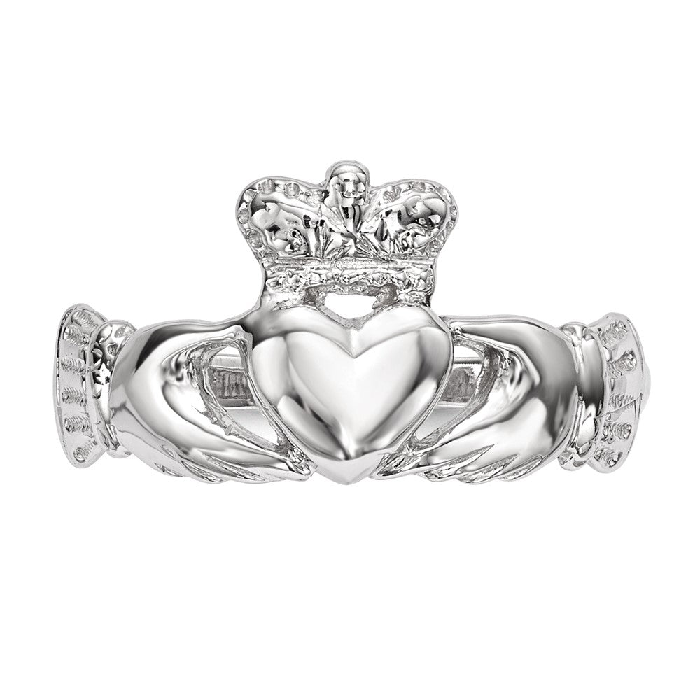 Gold Polished Claddagh Rings