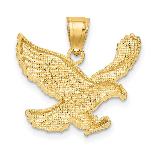 Gold Polished Eagle Pendants