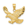 Gold Polished Eagle Pendants