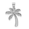 Gold Polished Palm Tree Pendants
