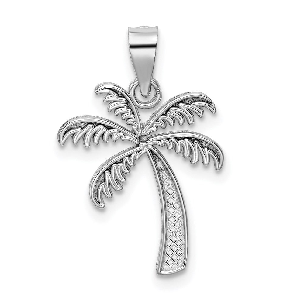 Gold Polished Palm Tree Pendants
