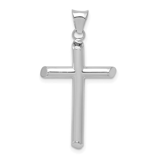Gold Hollow Latin Cross Pendant