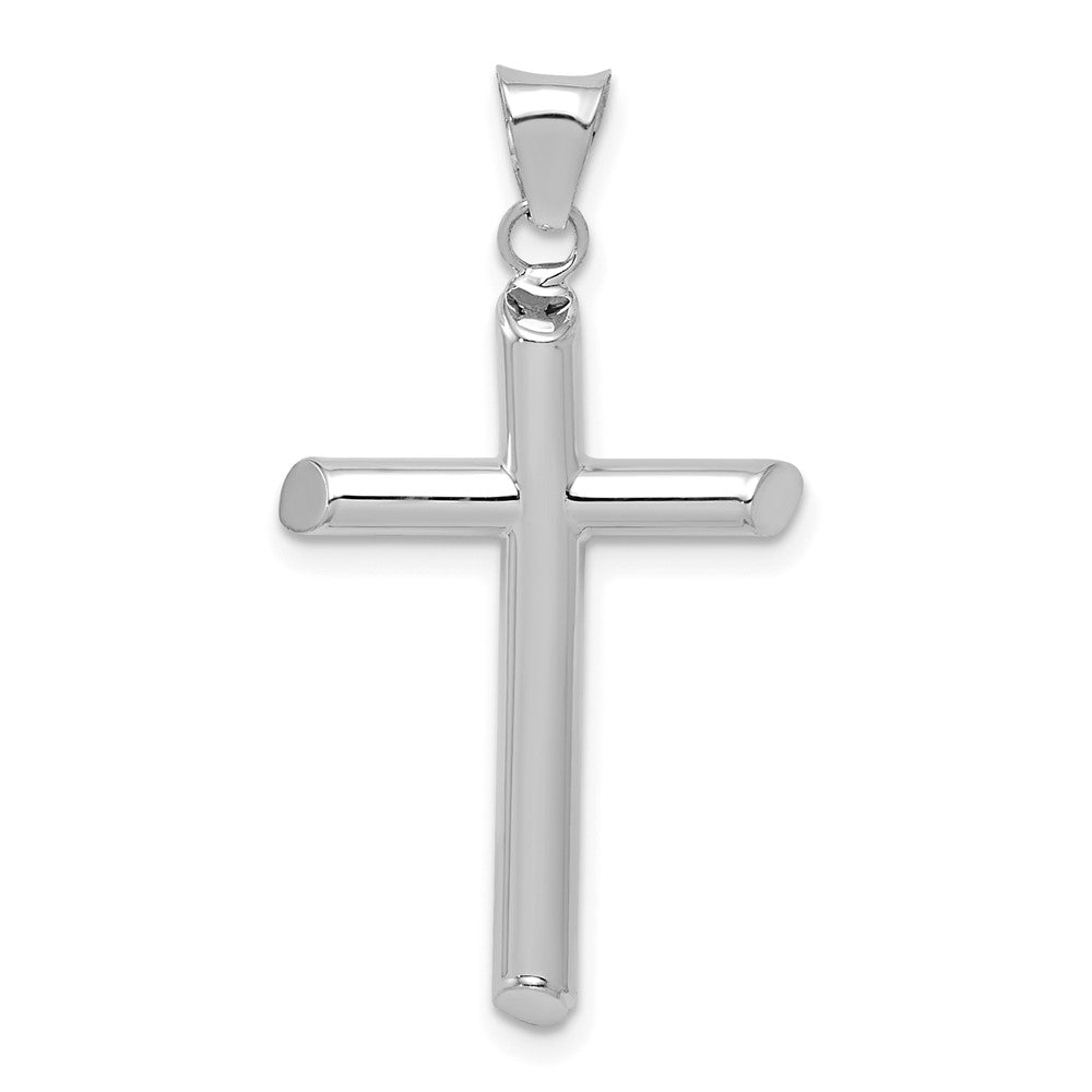 Gold Hollow Latin Cross Pendant