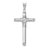 Gold Hollow Latin Cross Pendant
