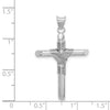 Gold Hollow Latin Cross Pendant