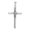 Gold Hollow Latin Cross Pendant