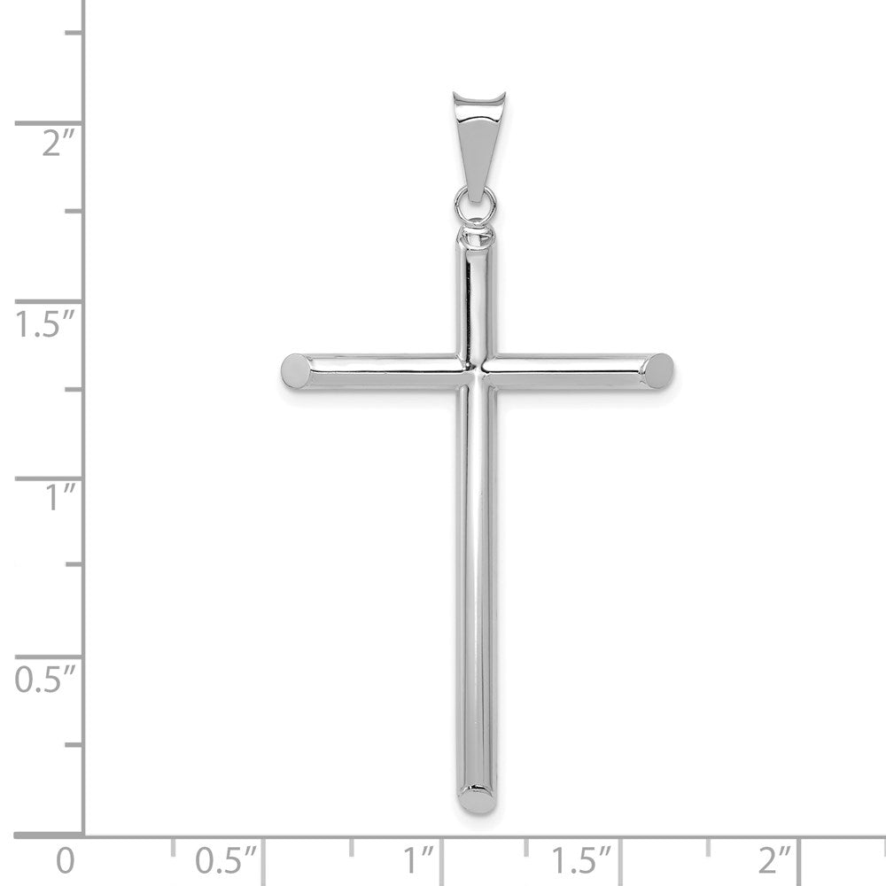 Gold Hollow Latin Cross Pendant