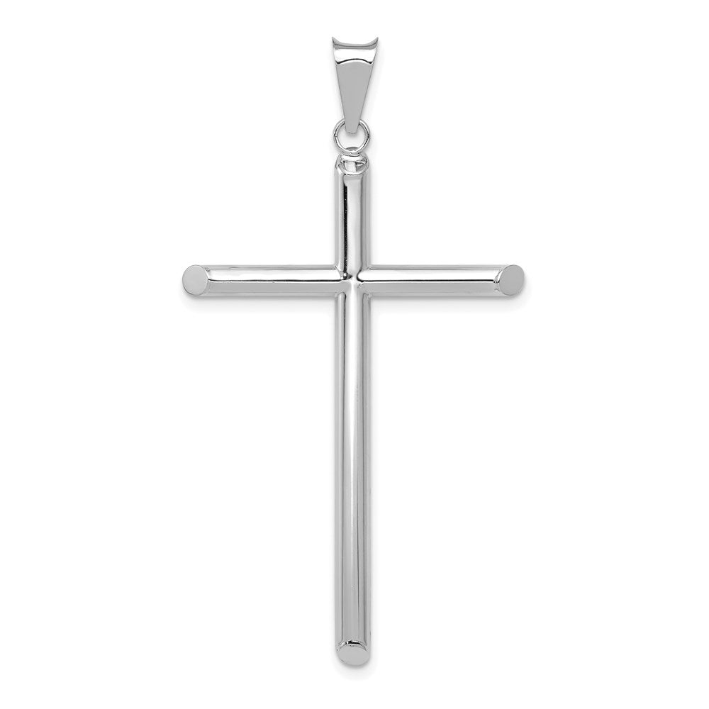 Gold Hollow Latin Cross Pendant