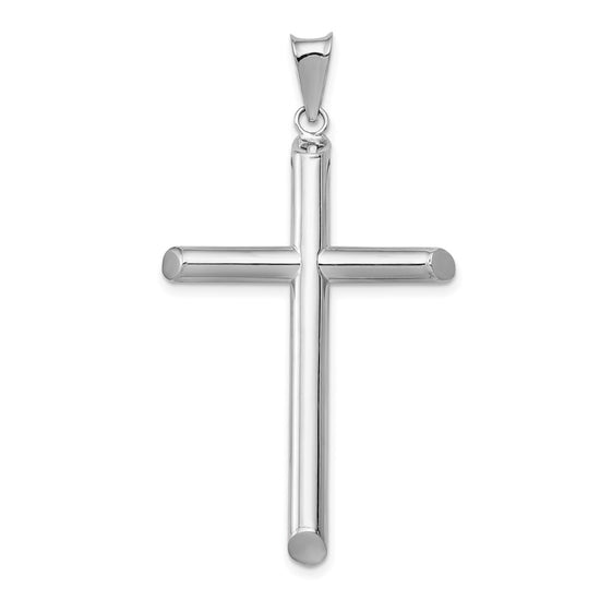 Gold Hollow Latin Cross Pendant