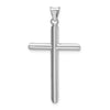 Gold Hollow Latin Cross Pendant