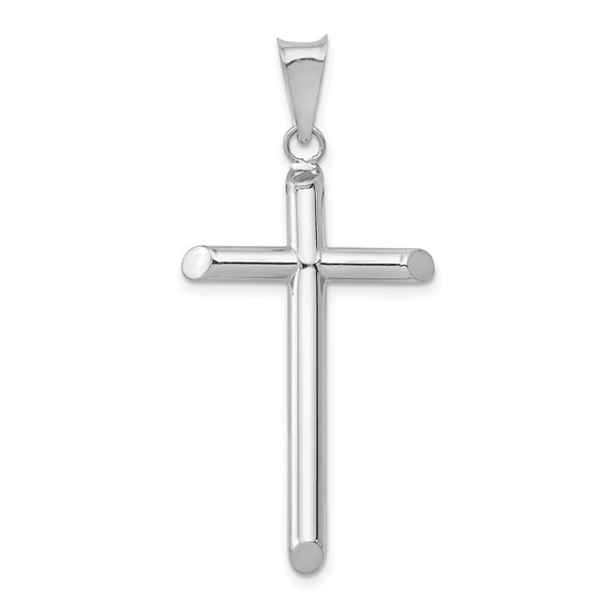 Gold Hollow Latin Cross Pendant