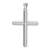 Gold Hollow Latin Cross Pendant