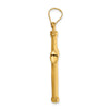 14k Polished Stamping Cross Pendant