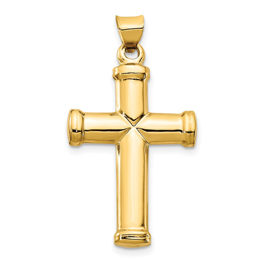 Gold Latin Cross Pendant
