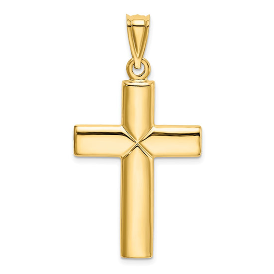 Gold Latin Cross Pendant