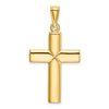 Gold Latin Cross Pendant