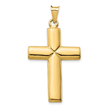 Gold Latin Cross Pendant