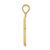 14k Polished Cross Pendant