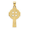 14k Polished Celtic Cross Pendant
