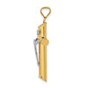 Gold INRI Crucifix Pendants