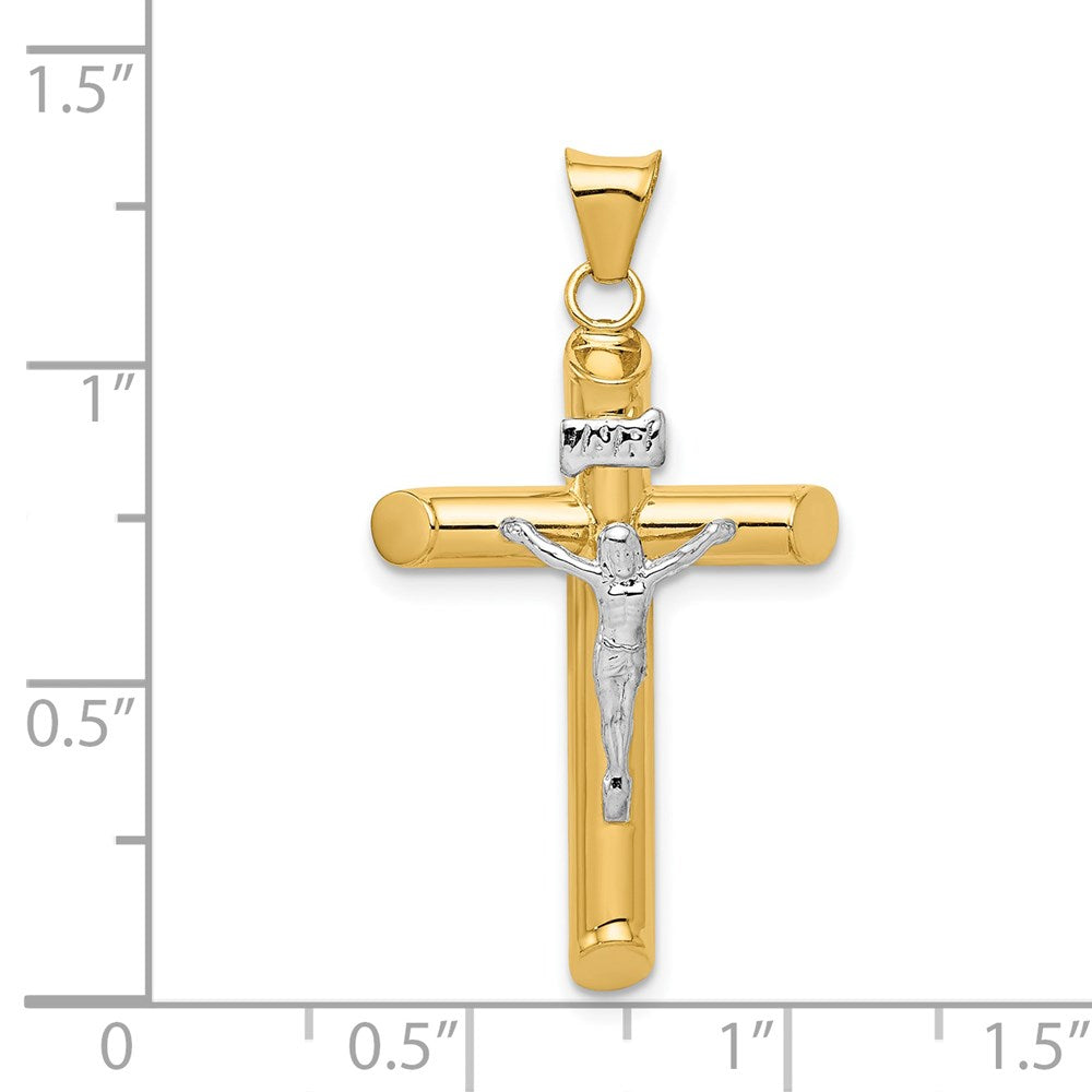 Gold INRI Crucifix Pendants