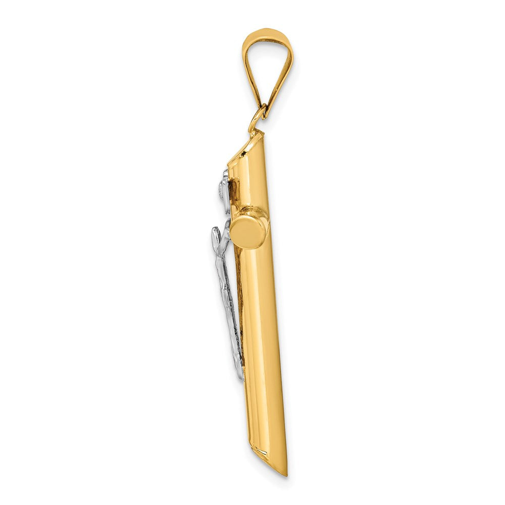 Gold INRI Crucifix Pendants