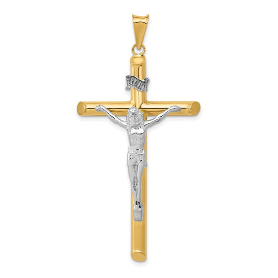 Gold INRI Crucifix Pendants