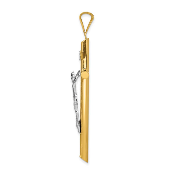 Gold INRI Crucifix Pendants