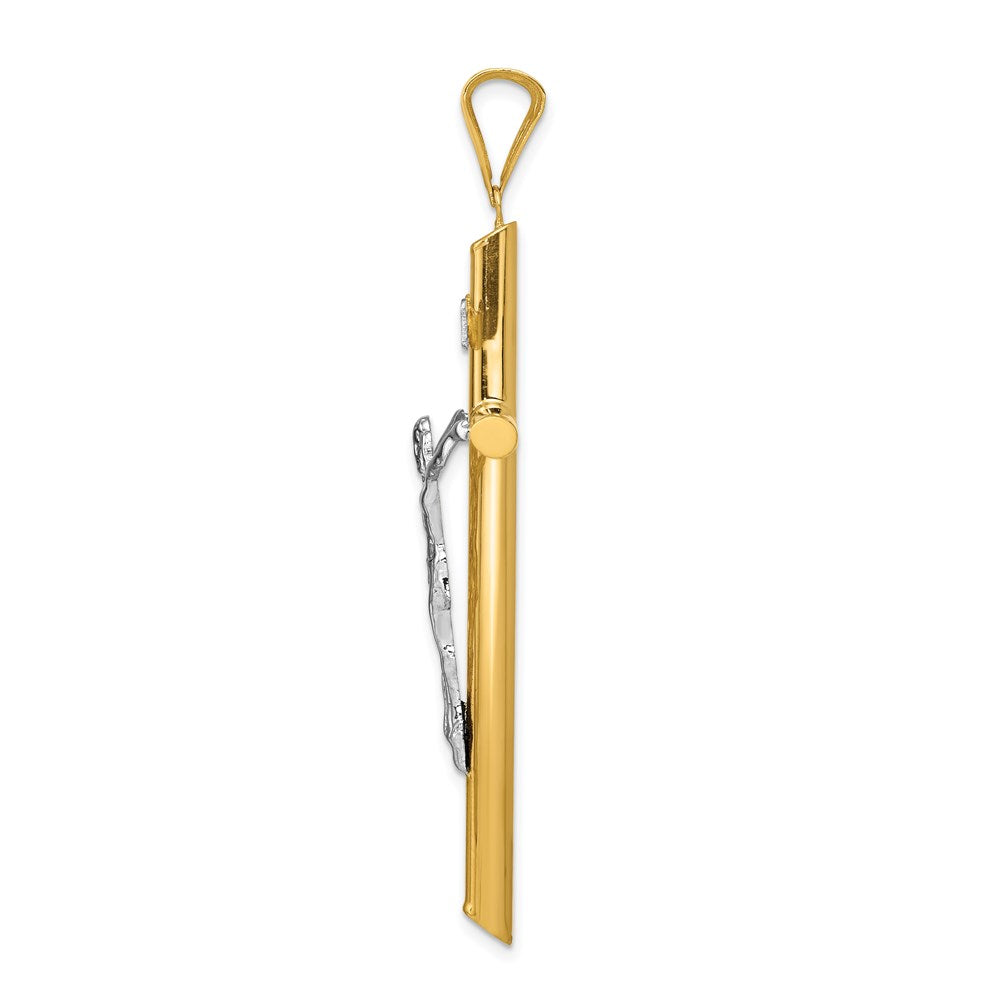 Gold INRI Crucifix Pendants