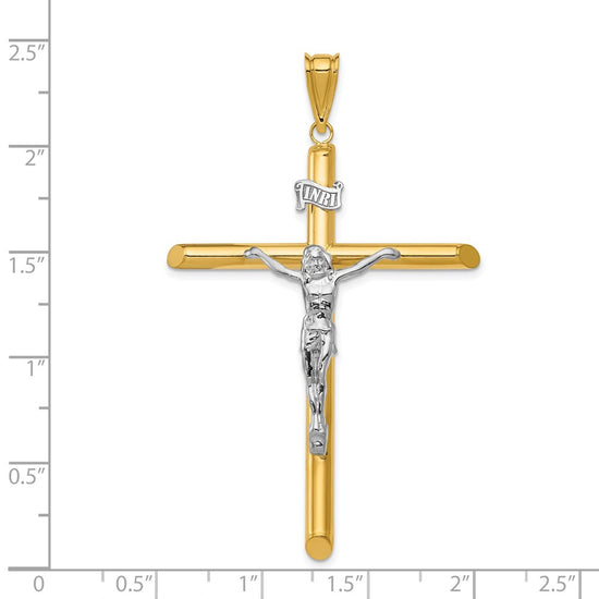 Gold INRI Crucifix Pendants