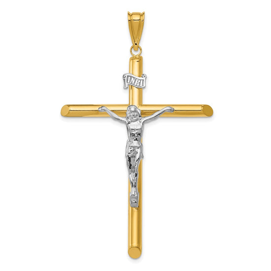 Gold INRI Crucifix Pendants