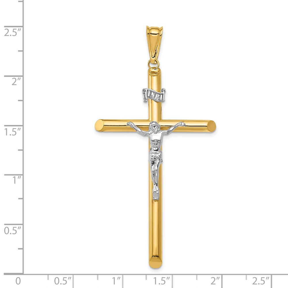 Gold INRI Crucifix Pendants