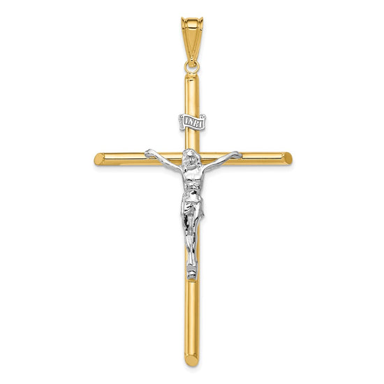 Gold INRI Crucifix Pendants