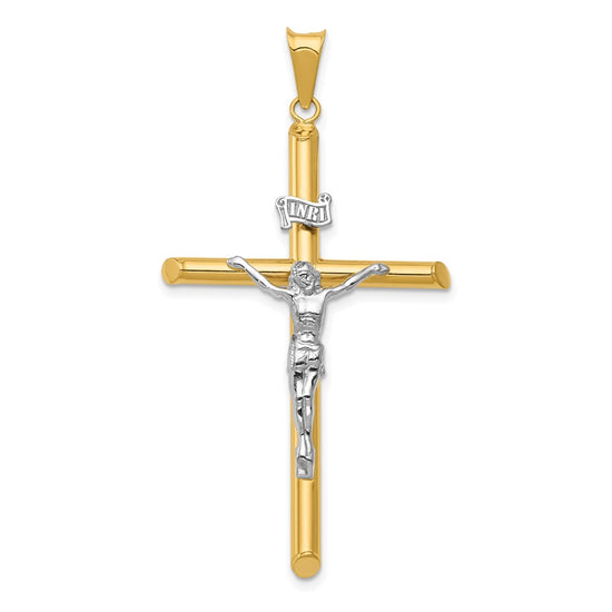 Gold INRI Crucifix Pendants