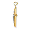 Gold INRI Crucifix Pendants